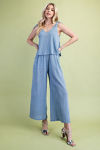 Load image into Gallery viewer, Harper | Powder Blue Jumpsuit
