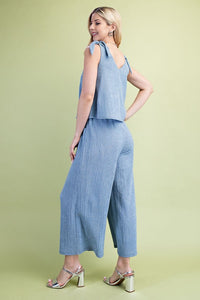 Harper | Powder Blue Jumpsuit