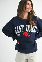 Load image into Gallery viewer, East Coast Graphic Fleece Pullover
