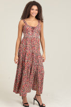 Load image into Gallery viewer, Ashlyn | Brown Floral Maxi
