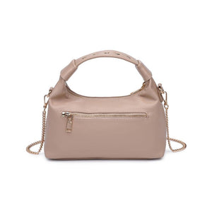 Beckette Studded Crossbody: Natural