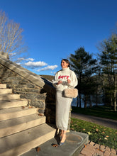 Load image into Gallery viewer, Merry Turtleneck Holiday Sweater | Winter White
