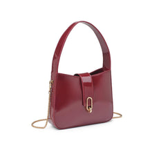 Load image into Gallery viewer, Paige Patent Purse: Burgundy Wine
