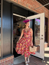Load image into Gallery viewer, Ella | Tulip Floral Smocked Top &amp; Skirt Set
