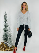 Load image into Gallery viewer, Lets Party Sequin Top | Silver
