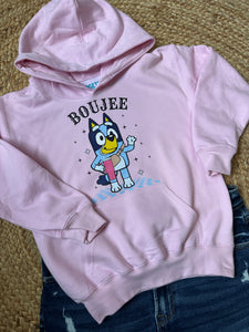 Bluey | Youth Pink Hoodie