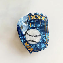 Load image into Gallery viewer, Hair Clip | Baseball Glove Claw Clip
