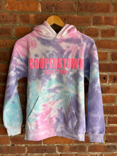 Load image into Gallery viewer, Youth Cotton Candy Tie-Dye Hoodie
