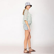 Load image into Gallery viewer, Lace Half Sleeve Cardigan
