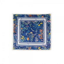Load image into Gallery viewer, Flower Print Bandana Scarf | Blue
