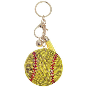 Softball Keychain | Plush