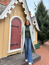 Load image into Gallery viewer, Conway Plush Coat | Classic Heather Grey
