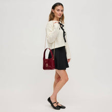 Load image into Gallery viewer, Paige Patent Purse: Burgundy Wine
