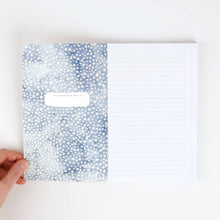 Load image into Gallery viewer, Softtouch Cover Notebook with Original Watercolor Artwork: Everyday things

