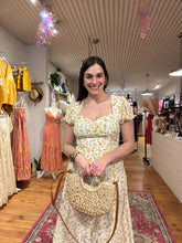 Load image into Gallery viewer, Bell | Yellow Floral Dress
