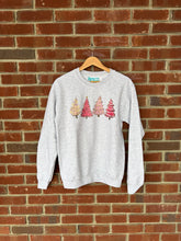 Load image into Gallery viewer, Pink Trees (Distressed) | Holiday Graphic Apparel
