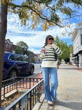 Load image into Gallery viewer, Alainie Sweater | Green Striped
