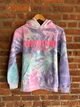 Load image into Gallery viewer, Youth Cotton Candy Tie-Dye Hoodie
