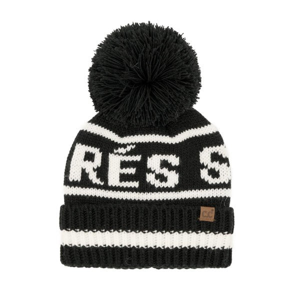 Apres Ski Yarn Pom Beanie