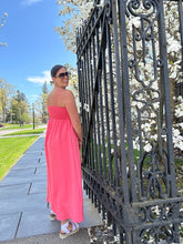 Load image into Gallery viewer, Beachside Midi Dress | Sunset Pink
