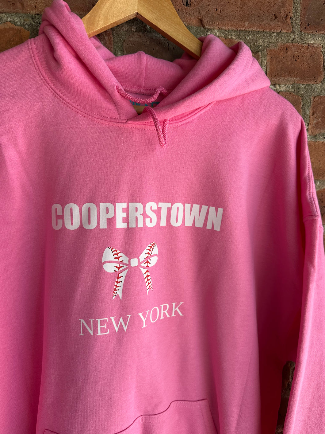 Cooperstown Bow | Azelea Hoodie Sweatshirt