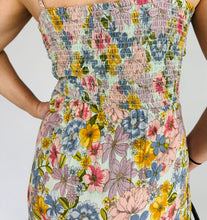 Load image into Gallery viewer, V NECK TWIST FRONT CUT OUT DOUBLE SLIT MAXI DRESS

