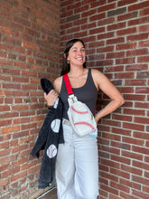 Load image into Gallery viewer, Baseball Guitar Strap Crossbody
