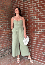 Load image into Gallery viewer, Klara | Olive Jumpsuit
