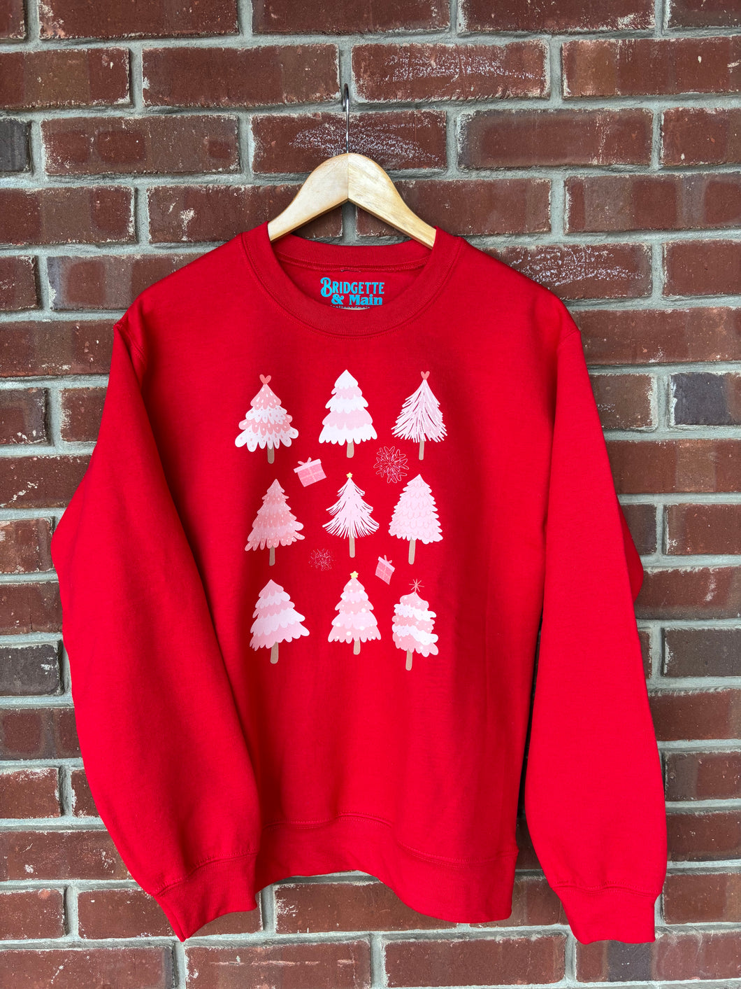 Pink Trees | Holiday Graphic Apparel