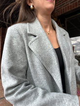Load image into Gallery viewer, Conway Plush Coat | Classic Heather Grey

