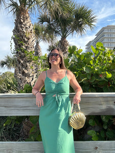 Winslet Maxi Dress | Botanical Green