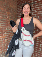 Load image into Gallery viewer, Baseball Guitar Strap Crossbody
