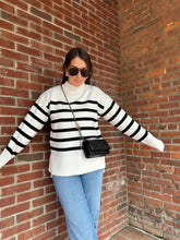 Load image into Gallery viewer, Alainie Sweater | Black Striped
