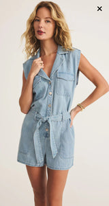 Dash Luxe Denim Romper