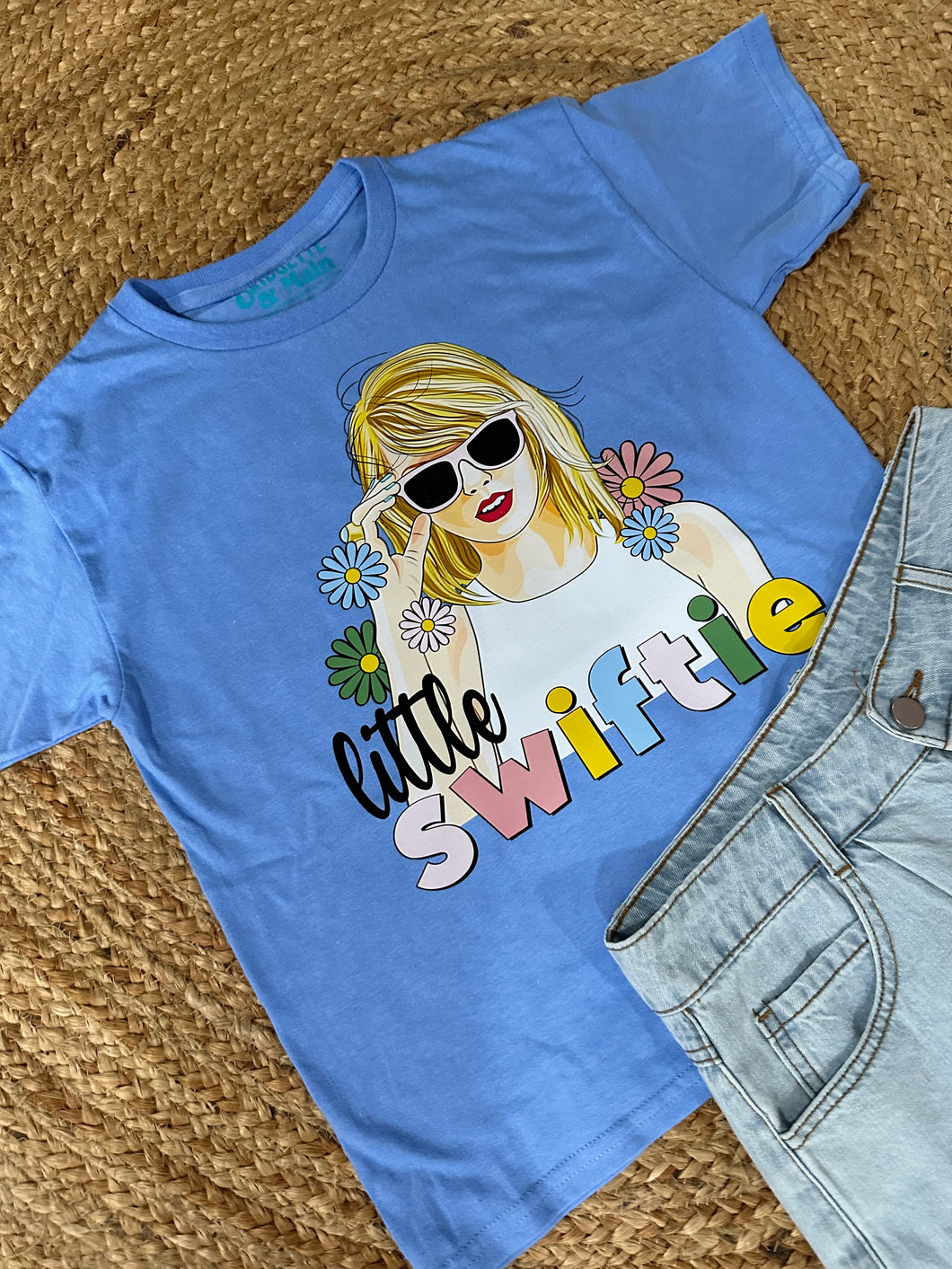 TS Little Swifty | Youth Dark Blue Graphic Tee