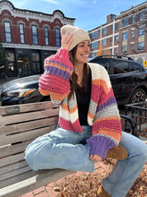 Load image into Gallery viewer, Chunky Striped Cardigan
