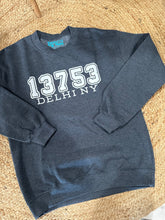 Load image into Gallery viewer, 13753 Delhi  NY | Zip Code Crewneck Sweatshirt
