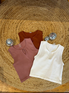 Cut out Cropped Tank