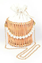 Load image into Gallery viewer, Pearl Bucket | Basket Tote
