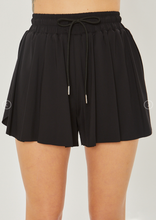 Load image into Gallery viewer, Grace | Flowy layered Shorts | Black
