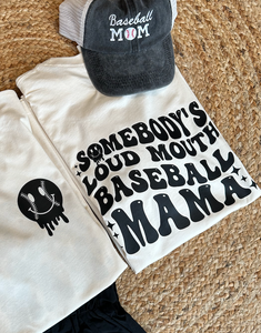 Somebody’s Loud Mouth Baseball Mama| Tee