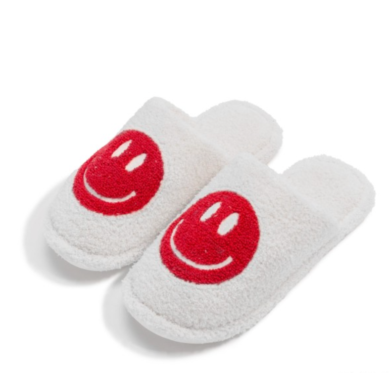 Slippers | Happy Red