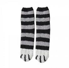 Load image into Gallery viewer, Plush Knit Paw Print Socks
