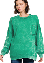 Load image into Gallery viewer, Mineral Wash Sweatshirt
