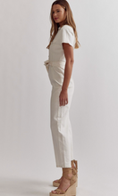 Load image into Gallery viewer, Catharine | Ivory Denim Jumpsuit
