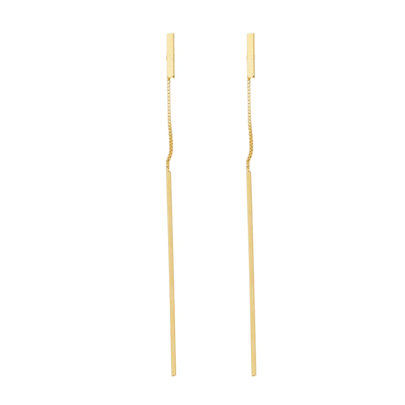 Bar Threading Earrings | Threaders