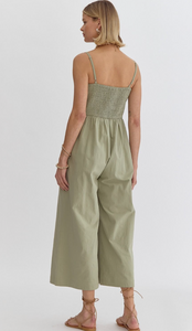 Klara | Olive Jumpsuit