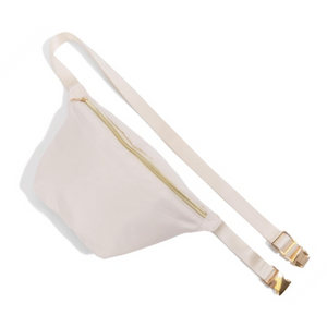 Cream Belt Bag | Fanny Pack