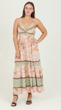 Load image into Gallery viewer, Alena | Sage Boho Floral Maxi
