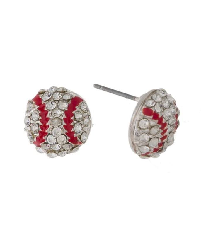 Baseball Earrings | Small